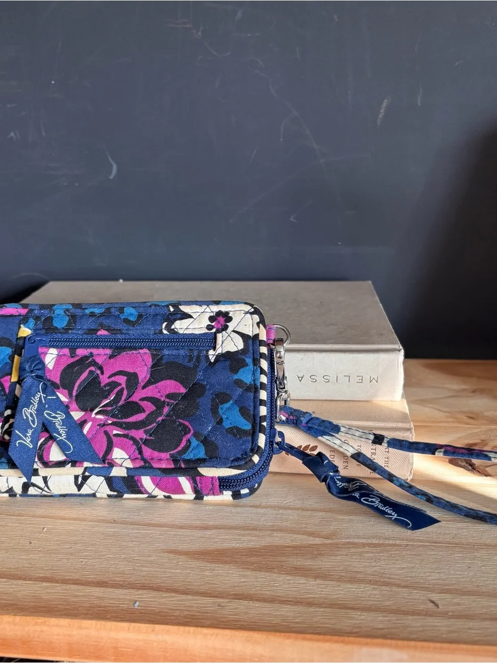 Vera Bradley floral print wristlet - Picture 3 of 6